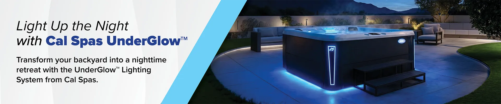 Calspas hot tub being used in a family setting - Bartlett